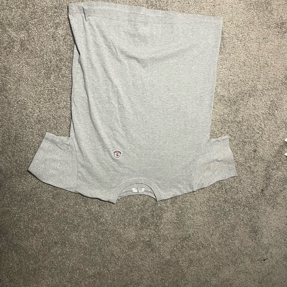 Moncler Gray Short Sleeve Tee